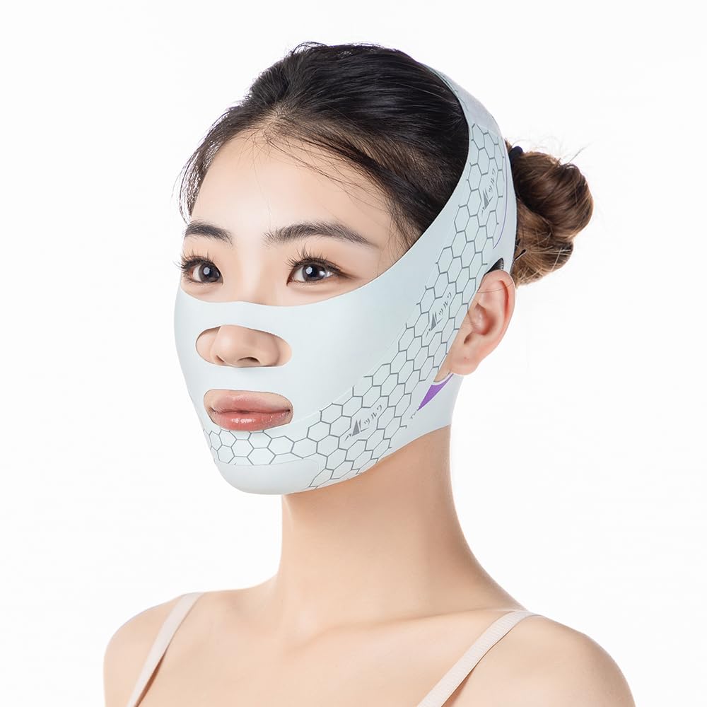 Amazon | ツルワ 小顔ベルト フェイスベルト フェイスバンド フェイス